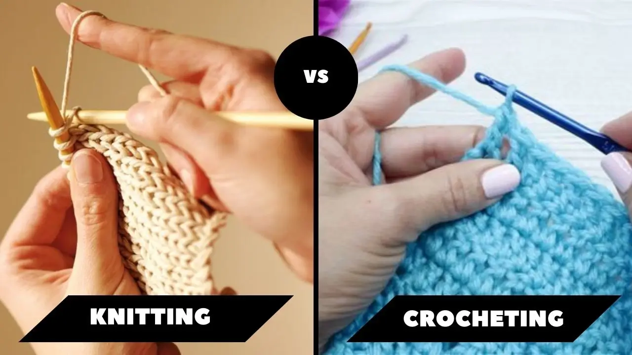 Knitting vs Crochet Speed