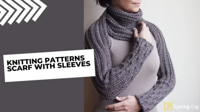 Knitting Patterns Scarf with Sleeves