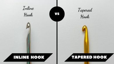 Inline vs Tapered Crochet Hooks