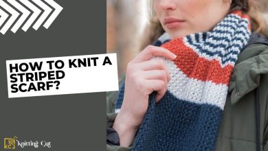 How To Knit A Striped Scarf